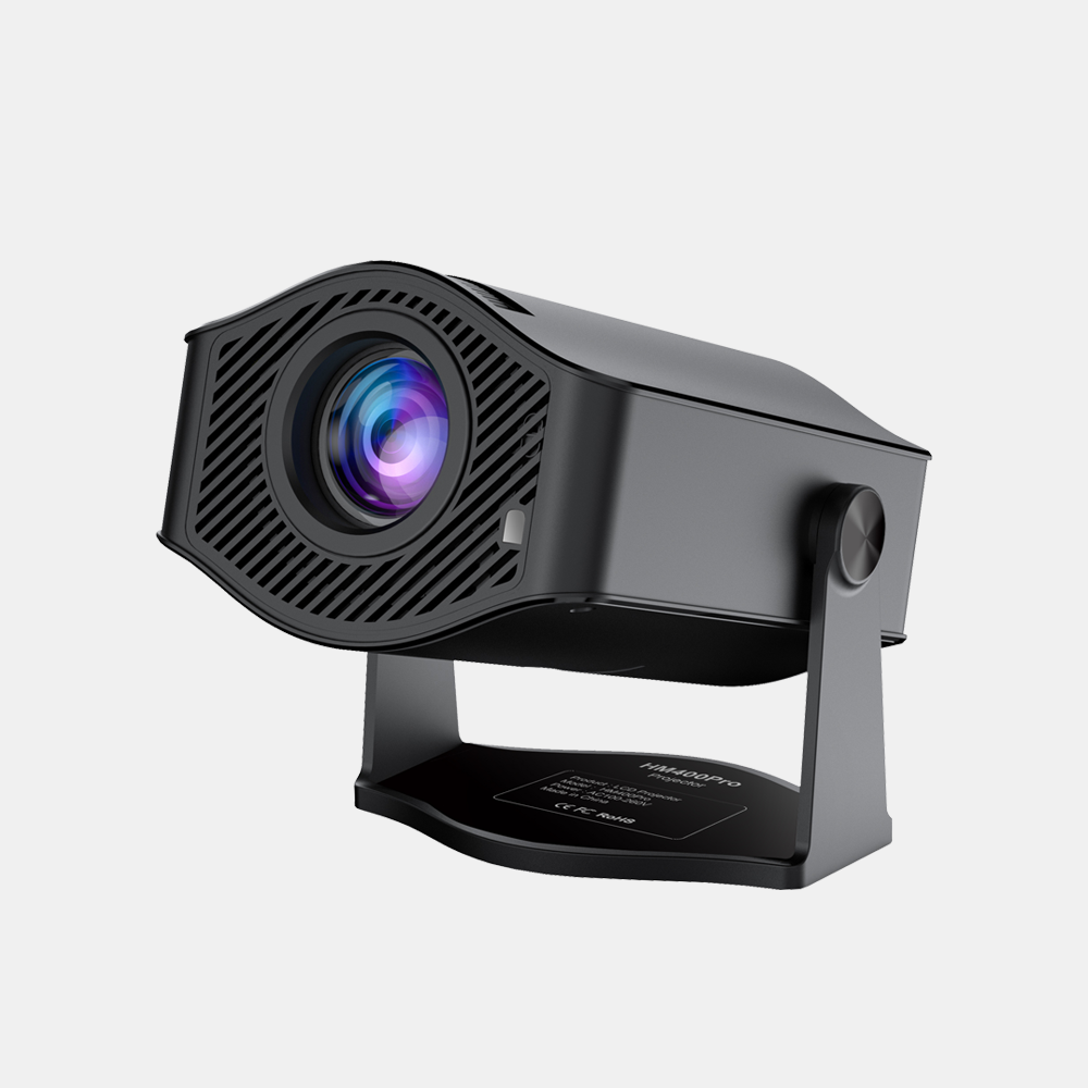 HM400Pro Mini Projector | 1280x720, Wi-Fi 6, BT 5.0, Android 11, 150ASNI