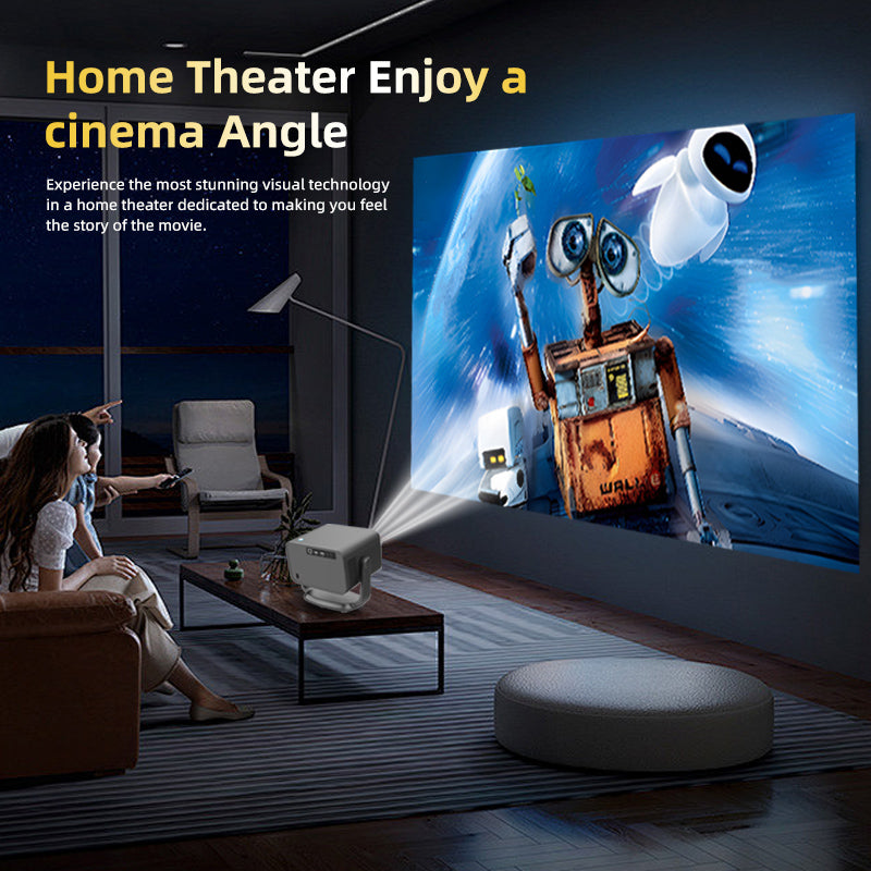 P20 Pro Smart Projector | 1080P, Android 13, Auto Focus, 350 ANSI Lumens