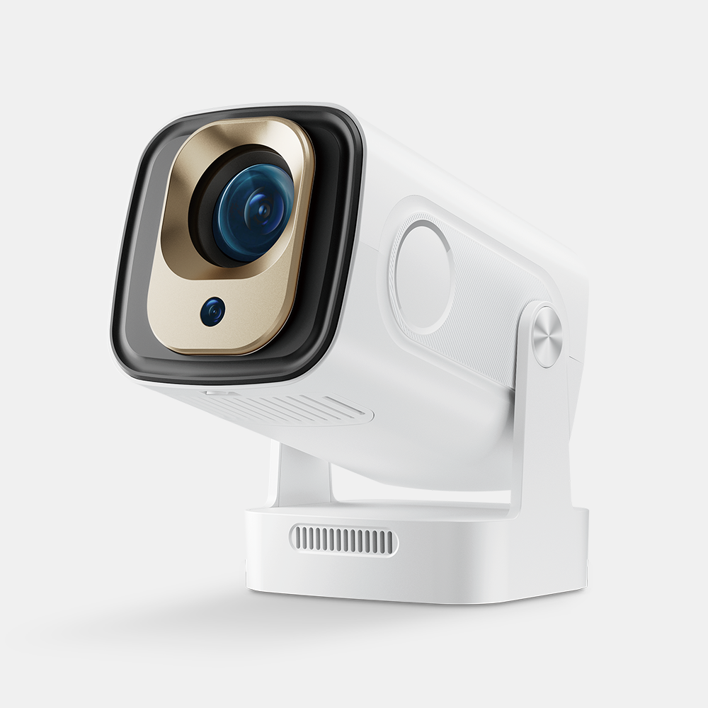 Overmax Multipic Veer Mini Proiettore Portatile 4K FullHD | 2000 Lumen, 200 Pollici, Wi-Fi Bluetooth, Android 9.0, Correzione Keystone, Cielo Stellato, Home Cinema