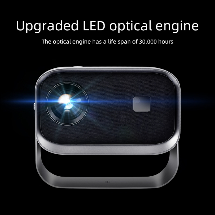 K6 Mini Projector | 720P, Android 9.0, Electric Focus, 150 ANSI Lumens