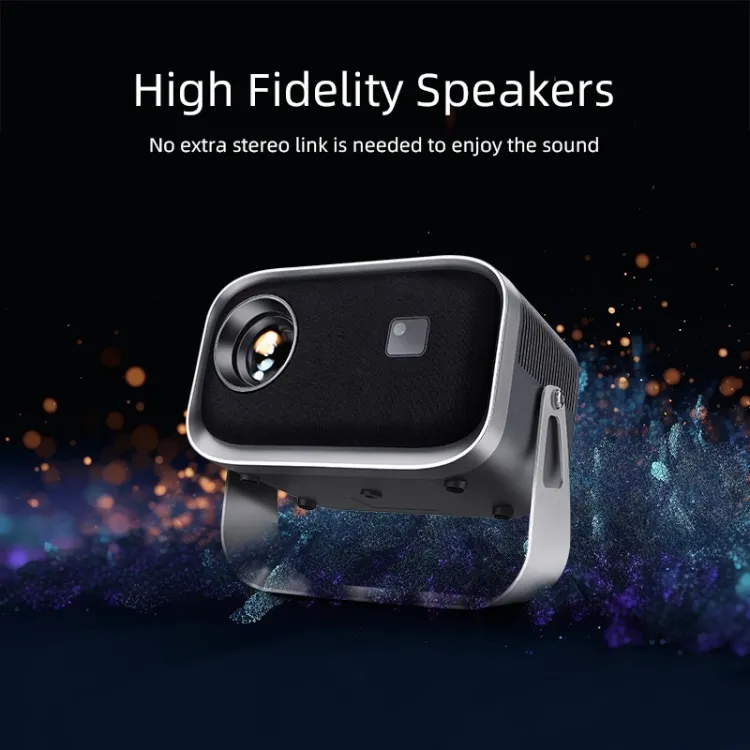 K6 Mini Projector | 720P, Android 9.0, Electric Focus, 150 ANSI Lumens